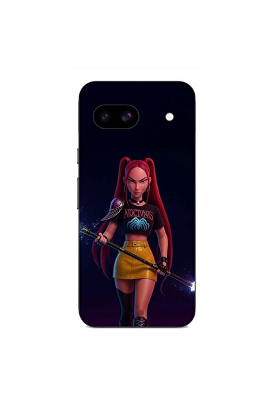 OEM Husa compatibila cu Google Pixel 8A Silicon Gel Tpu Model KPop Demon Hunt...