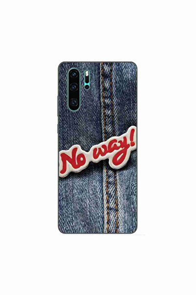 OEM Θήκη συμβατή με Huawei P30 Pro Σιλικόνης Gel TPU Μοντέλο No Way Jeans