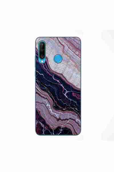 OEM Husa compatibila cu Huawei P30 Lite Silicon Gel Tpu Model Amethyst Sand M...