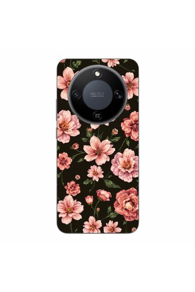 OEM Husa compatibila cu Honor Magic8 Lite Silicon Gel Tpu Model Pink Spring F...