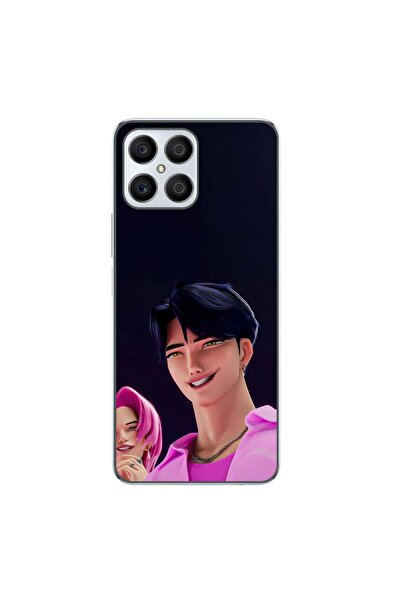 OEM Husa compatibila cu Honor X8 4G Silicon Gel Tpu Model KPop Demon Hunters ...