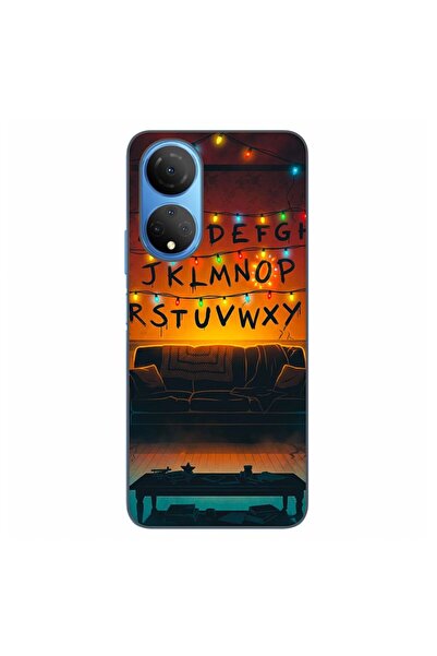 OEM Θήκη συμβατή με Honor X7, από σιλικόνη gel TPU, με σχέδιο Stranger Things...