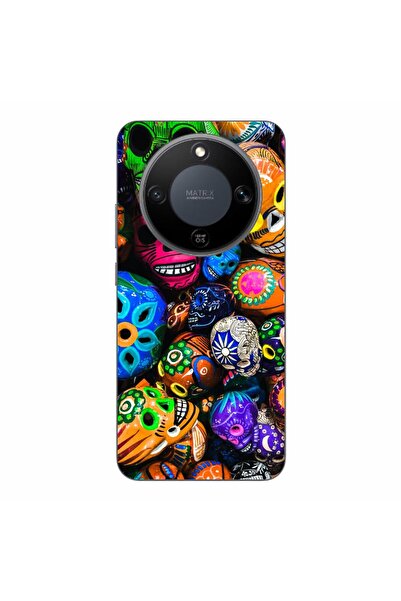 OEM Husa compatibila cu Honor Magic8 Lite Silicon Gel Tpu Model Halloween Cra...