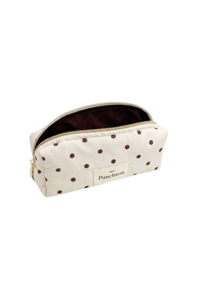 Punchiess Polka Dot Pencil Case
