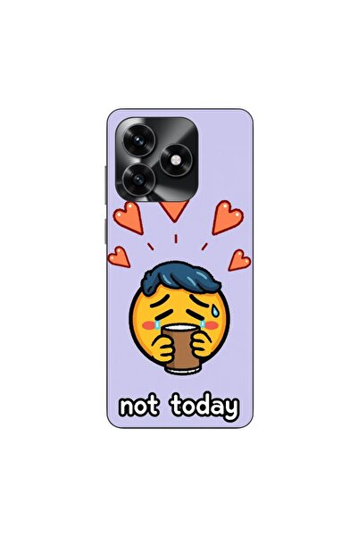 OEM Husa compatibila cu Honor X5c Plus Silicon Gel Tpu Model Not Today