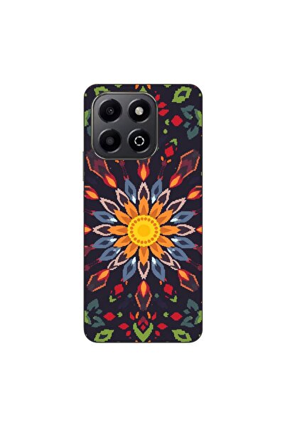 OEM Husa compatibila cu Honor X6b Silicon Gel Tpu Model Pixel Art Sun Mistery