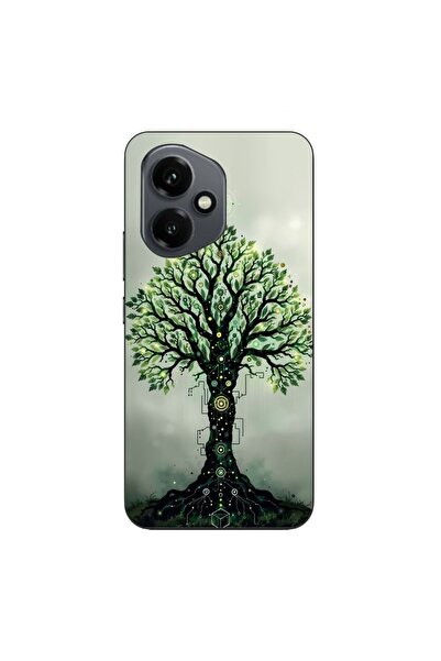 OEM Husa compatibila cu Honor 400 Silicon Gel Tpu Model Mystical Tree