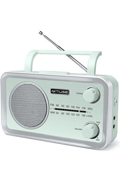 Muse.Co Muse MF-060 AG Φορητό Ραδιόφωνο Ηλεκτρικό / Μπαταρίας Πράσινο