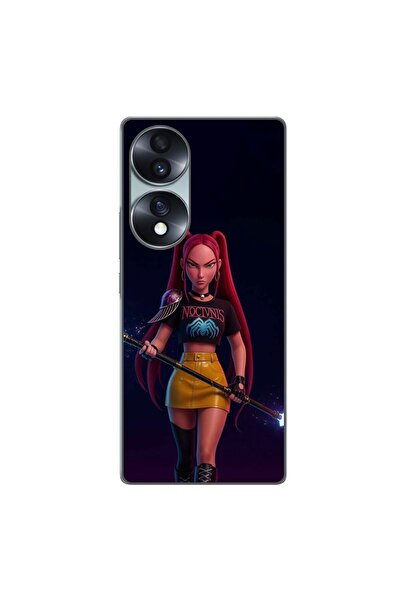 OEM Husa compatibila cu Honor 70 Silicon Gel Tpu Model KPop Demon Hunters Mir...