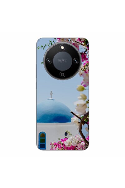 OEM Θήκη συμβατή με Honor Magic8 Lite Σιλικόνης Gel TPU με σχέδιο Ελλάδα Σαντ...