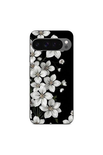OEM Θήκη συμβατή με Google Pixel 9 Pro XL από σιλικόνη gel TPU με σχέδιο Λευκ...