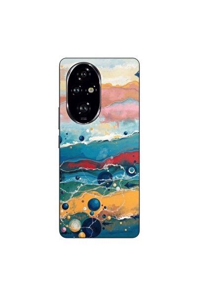 OEM Θήκη συμβατή με Honor 200 Pro από σιλικόνη gel TPU με ζωγραφισμένο σχέδιο...
