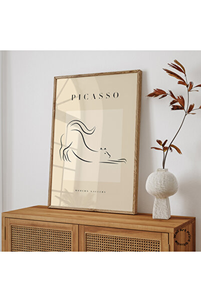 Pegziz Minimalistička umetnička Picasso zidna dekoracija