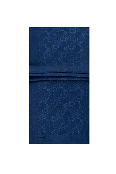Aker Dark Blue 75 X 190 Naia Harmoni Shawl
