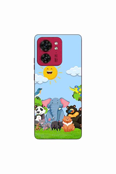 OEM Husa compatibila cu Motorola Edge 40 Silicon Gel Tpu Model Prietenii Junglei
