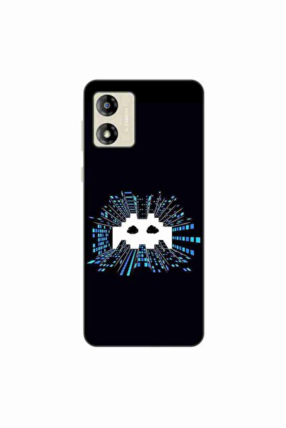 OEM Husa compatibila cu Motorola Moto E13 Silicon Gel Tpu Model Sky Invaders