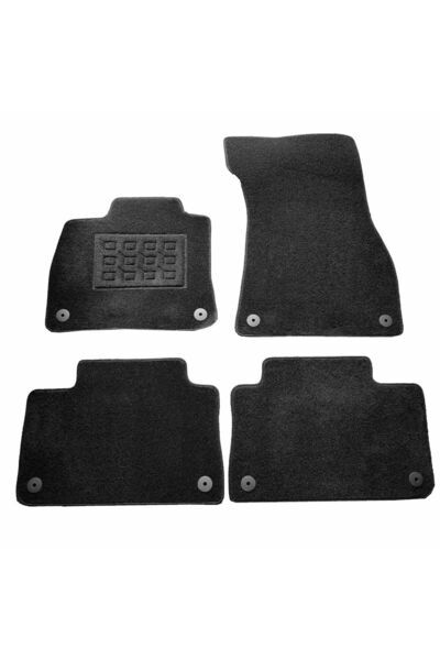 Best Auto Vest Covorase mocheta Audi E-Tron 2019- prezent, Negre, set de 4 Buc.