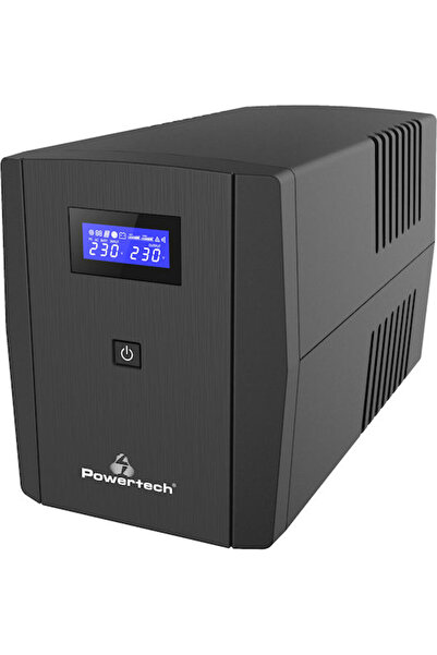POWERTECH PT-1298 UPS Line-Interactive 2200VA 1320W με 4 πρίζες ρεύματος Schuko
