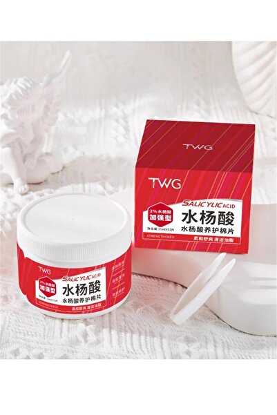 twg Skin Cleansing Cotton Pad (Strong Type) -Red