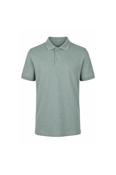 trender Obična pike polo majica za muškarce 2127 JABUKASTO ZELENA