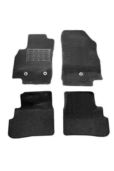 Best Auto Vest Covorase mocheta Opel Karl 2015-prezent, Negre, set de 4 Buc.