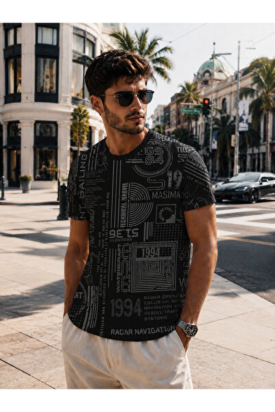 Masimar Men's Basic Short Sleeve Cotton 0-Neck T-Shirt Sports T-Shirt
