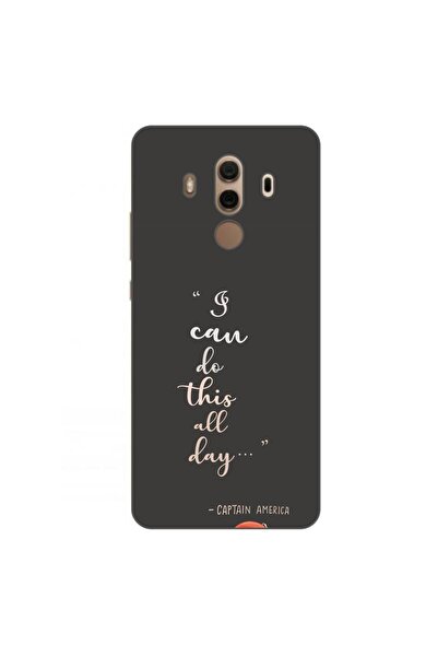 OEM Husa compatibila cu Huawei Mate 10 Pro Silicon Gel Tpu Model Mesaj I Can ...