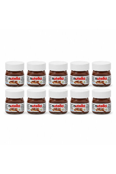 Nutella Set Mini, cremă de alune și cacao, 10 x 25 g, total 250 g