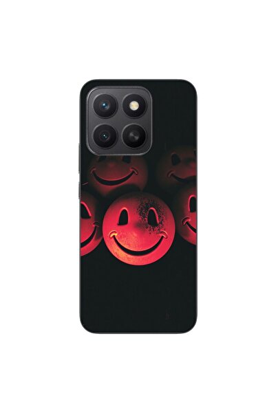 OEM Husa compatibila cu Honor X8c Silicon Gel Tpu Model Grungy Smiley Faces