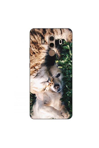 OEM Husa compatibila cu Huawei Mate 10 Pro Silicon Gel Tpu Model Caine si Pisica