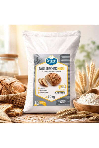 Tahıllı ekmek yapımı için un karışımı 20 kg