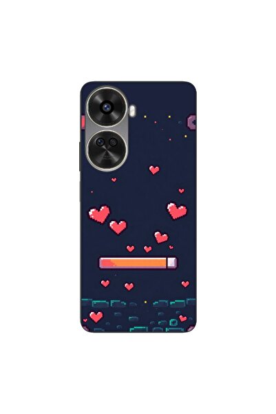 OEM Husa compatibila cu Huawei Nova 12 SE Silicon Gel Tpu Model Pixelated Hea...