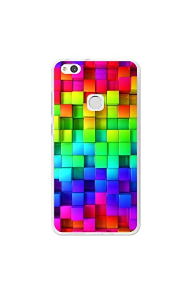 OEM Husa compatibila cu Huawei P10 Lite Silicon Gel Tpu Model Colorful Cubes