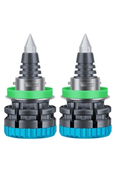 Xenon Bright Set of 2 H11 LED Quart 25,000 Lm Canbus 360 degrees for projecto...