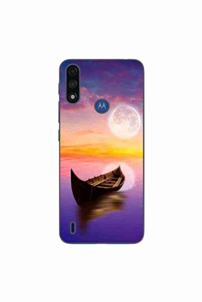OEM Husa compatibila cu Motorola Moto E7 Power Silicon Gel Tpu Model Moonlit ...