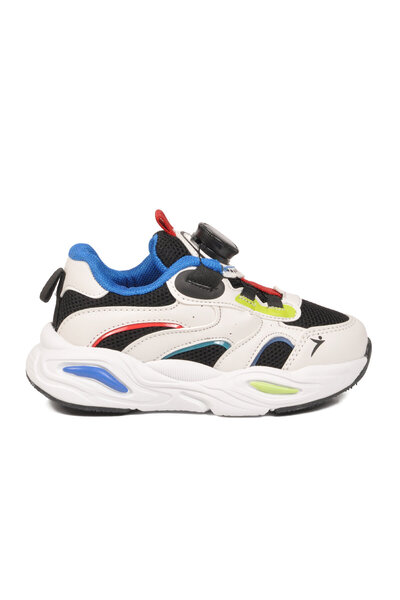 AYK'S Pantofi sport pentru copii cu șireturi Black-Sax Light Line, model Frank P