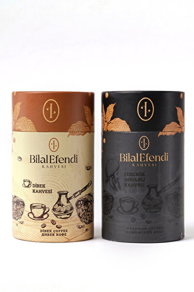 Bilal Efendi Dibek Coffee and Şehzade Ottoman Coffee Set – Traditional Turkis...