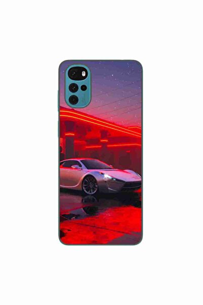 OEM Husa compatibila cu Motorola Moto G22 Silicon Gel Tpu Model Future Car