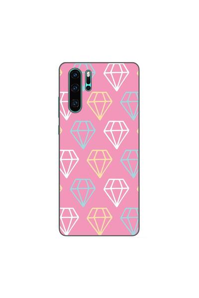 OEM Husa compatibila cu Huawei P30 Pro Silicon Gel Tpu Model Diamond Pattern ...