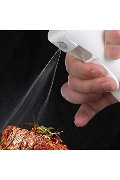 Generic Oil Sprayer for Cooking, Glass Olive Oil Sprayer, Olive Oil Spray Bottle, oil dispenser bottle (White)