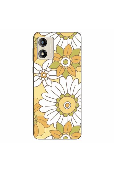 OEM Husa compatibila cu Motorola Moto E13 Silicon Gel Tpu Model Pastel Garden
