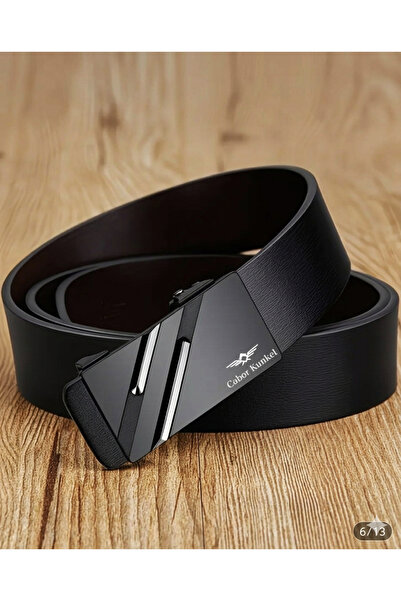 POEDAGAR Automatic Holeless Model Men's Belt