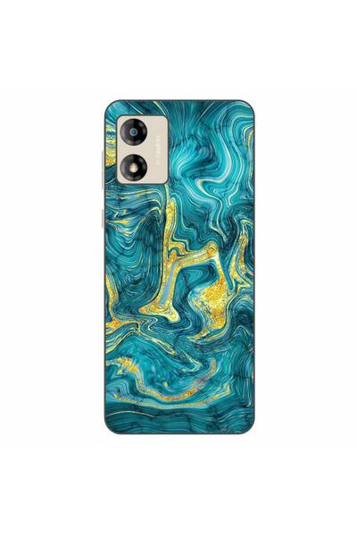 OEM Husa compatibila cu Motorola Moto E13 Silicon Gel Tpu Model Abstract Gems...