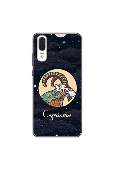 OEM Husa compatibila cu Huawei P20 Silicon Gel Tpu Model Horoscop Capricorn