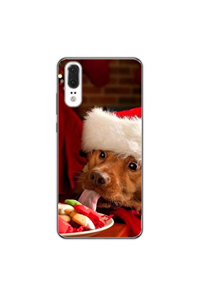 OEM Θήκη συμβατή με Huawei P20 από σιλικόνη gel TPU με σχέδιο Χριστουγεννιάτι...