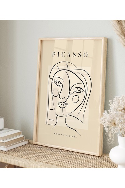 Pegziz Minimalistička umetnička Picasso zidna dekoracija