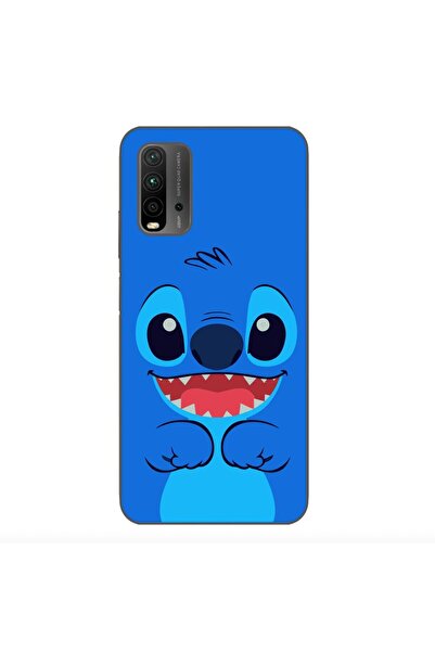 OEM Θήκη συμβατή με Xiaomi Redmi 9T Σιλικόνης Gel TPU με σχέδιο Stitch Happy