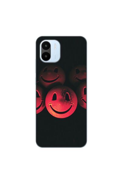 OEM Case compatible with Xiaomi Redmi A1 Silicone Gel Tpu Pattern Grungy Smil...