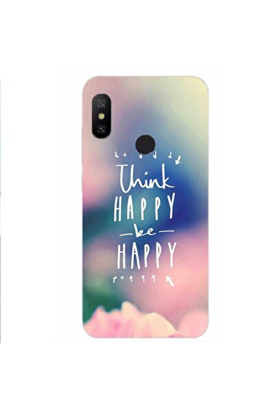 OEM Θήκη συμβατή με Xiaomi Mi A2 Lite Σιλικόνης Gel TPU Μοντέλο Think Positive