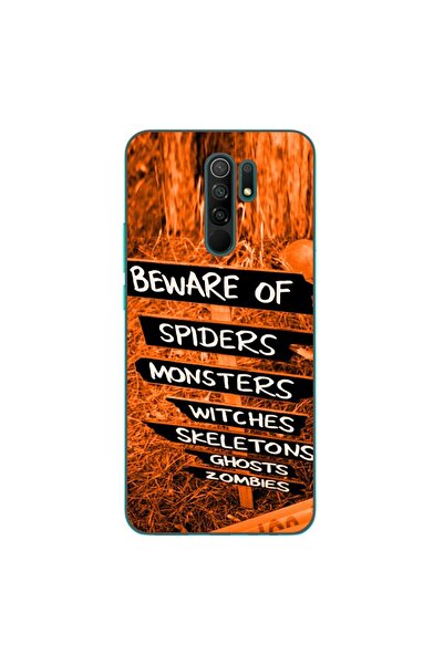 OEM Husa compatibila cu Xiaomi Redmi 9 Silicon Gel Tpu Model Halloween Beware...